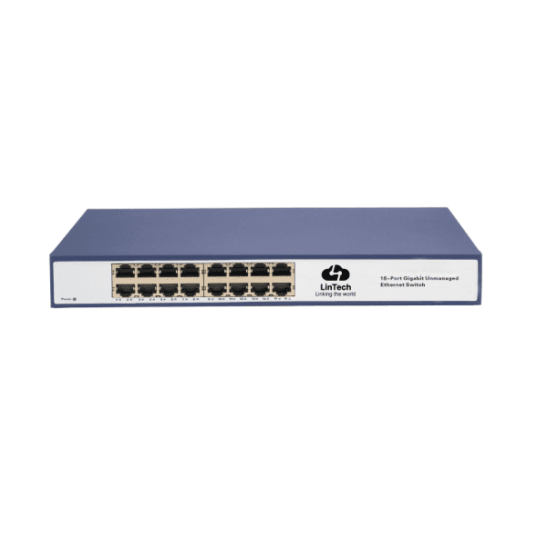 Switch réseau non managé LN-NM-16P-7 16 ports non PoE Lintech