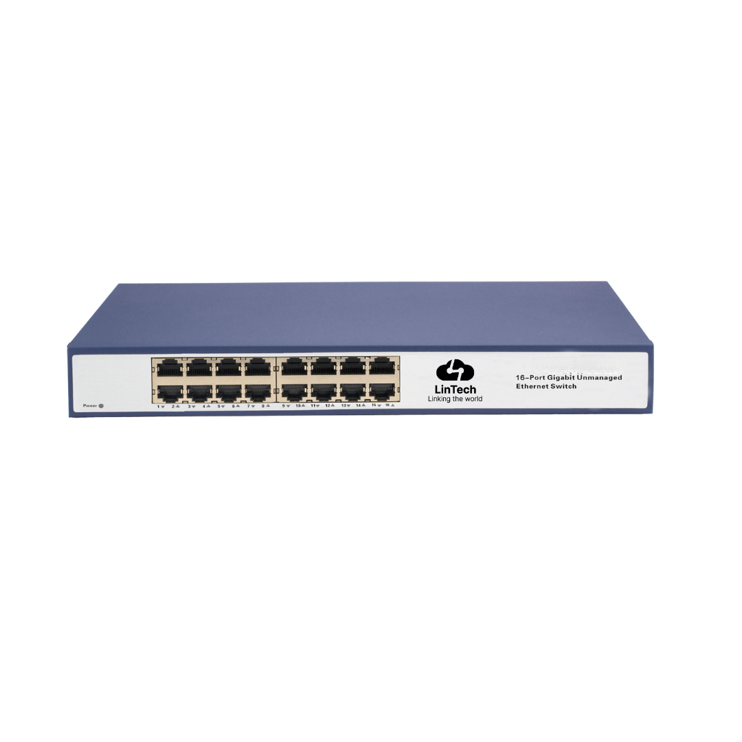 Switch réseau non managé LN-NM-16P-7 16 ports non PoE Lintech