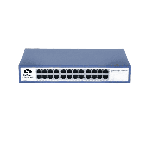 Switch réseau non managé LN-NM-24P 24 ports non PoE Lintech