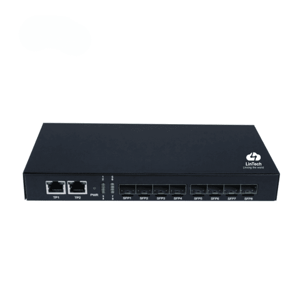 Switch SFP 8 ports LN-8S+ de Lintech – Connectivité réseau fiable et rapide pour entreprises