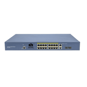 Switch Réseau managés l2 POE Lintech LN-M2-16P-P2-2S+ | 16 Ports + 2 SFP+