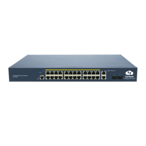 Switch Réseau managés l2 POE Lintech LN-M2-24P-P2-2S+ | 24 Ports + 2 SFP+