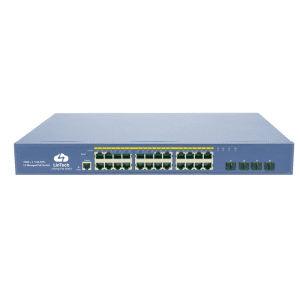 Switch réseau managé L3 Lintech LN-M3-24P-P2-4S+ - 24 Ports avec 4 SFP+
